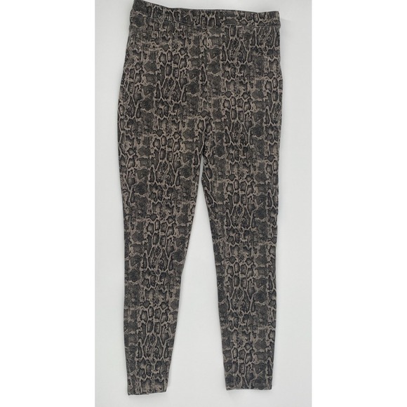 SPANX Pants - SPANX Leggings  Snake Print Slimming Stretchy Ankle Pants Stretch Women's Large
